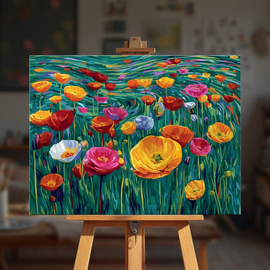Paint by numbers - Painted Meadow - MyArt