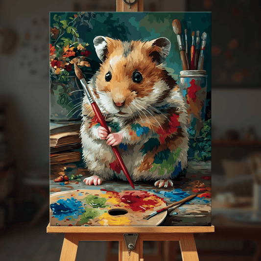 Paint by numbers - Painter Guinea - MyArt
