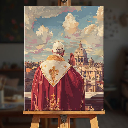 Paint by numbers - Papal Blessing - MyArt