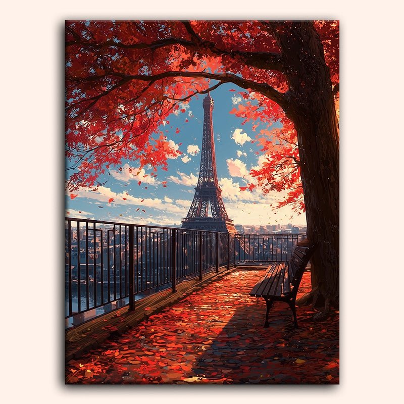 Paint by numbers - Paris Fall - MyArt