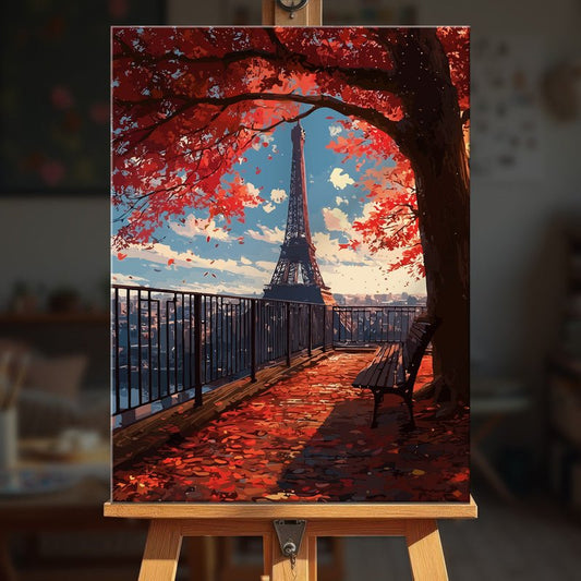 Paint by numbers - Paris Fall - MyArt