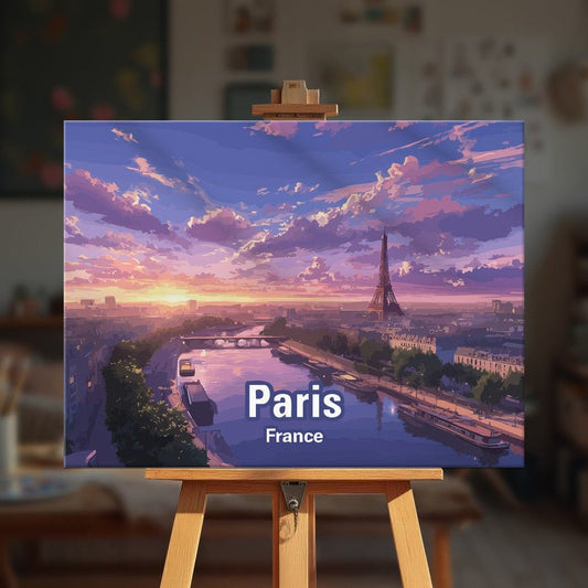 Paint by numbers - Paris Horizon - MyArt