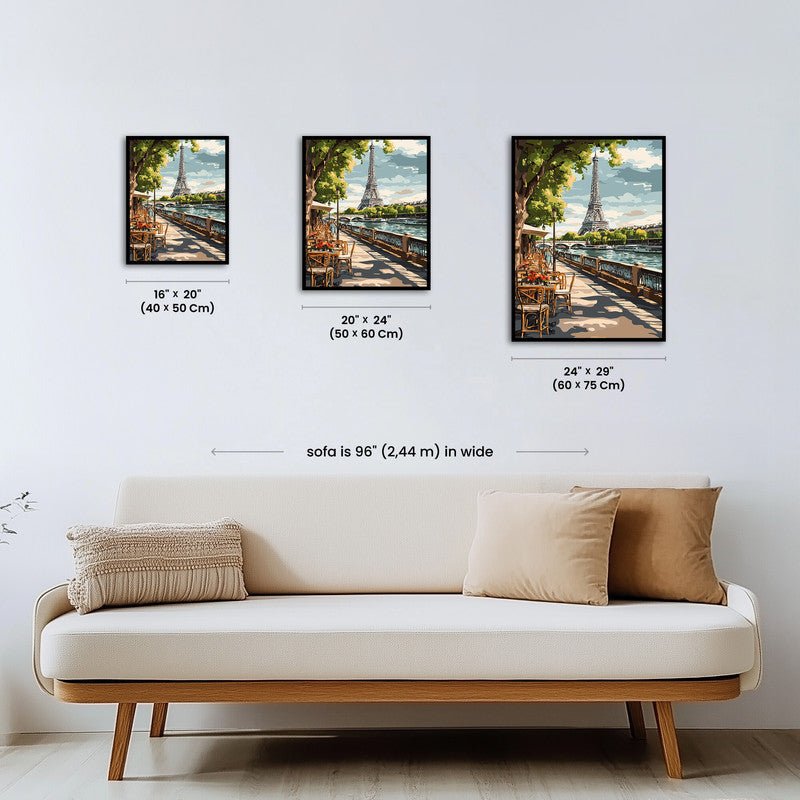 Paint by numbers - Paris Riverside - MyArt