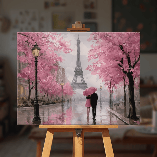 Paint by numbers - Paris Embrace - MyArt