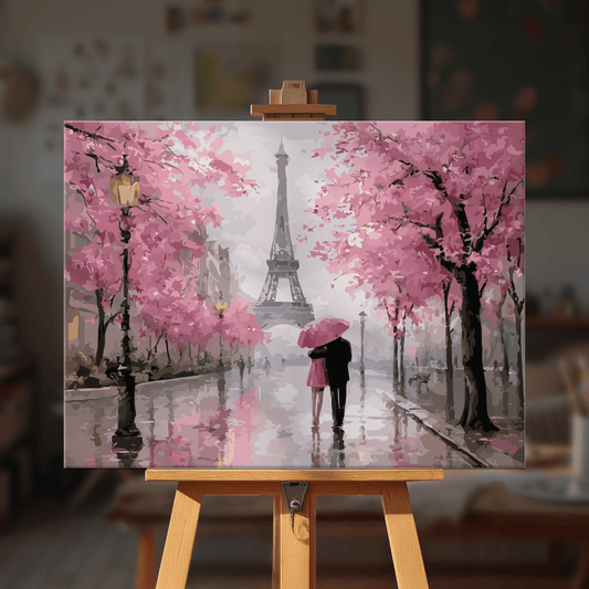 Paint by numbers - Paris Embrace - MyArt