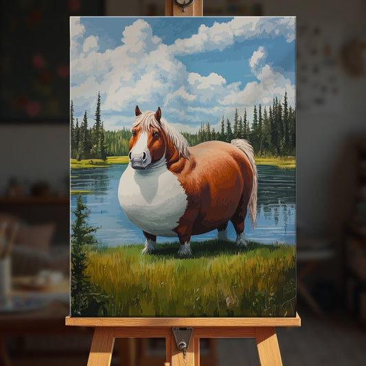 Paint by numbers - Pasture Majesty - MyArt