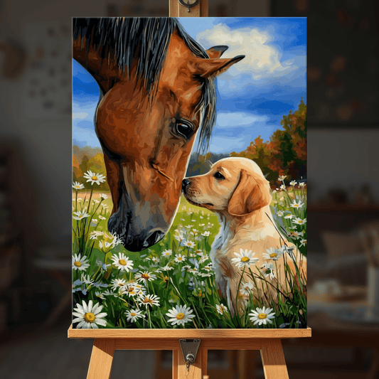 Paint by numbers - Pasture Pals - MyArt