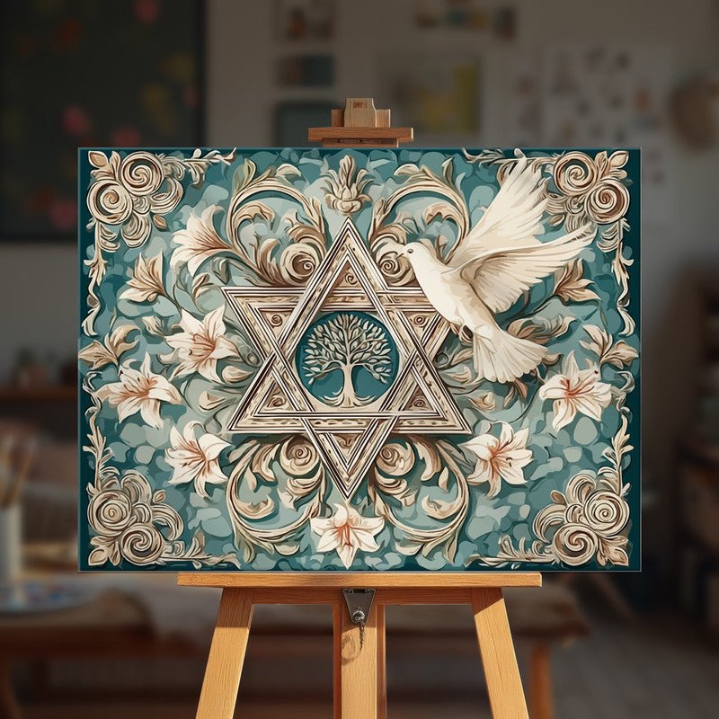 Paint by numbers - Peaceful Bloom - MyArt