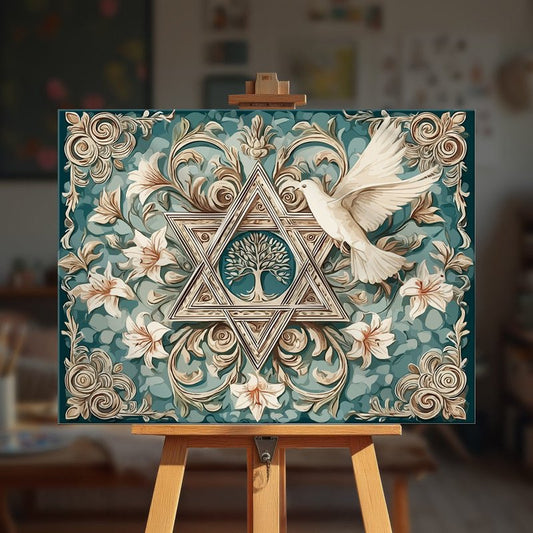 Paint by numbers - Peaceful Bloom - MyArt