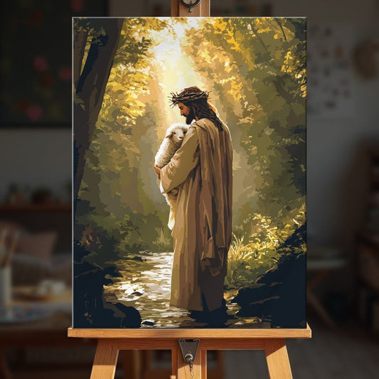 Paint by numbers - Peaceful Prayer - MyArt