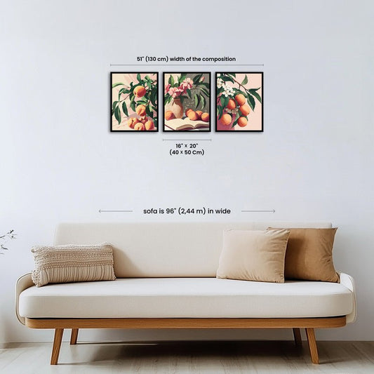 Paint by numbers - Peach Blossom - MyArt