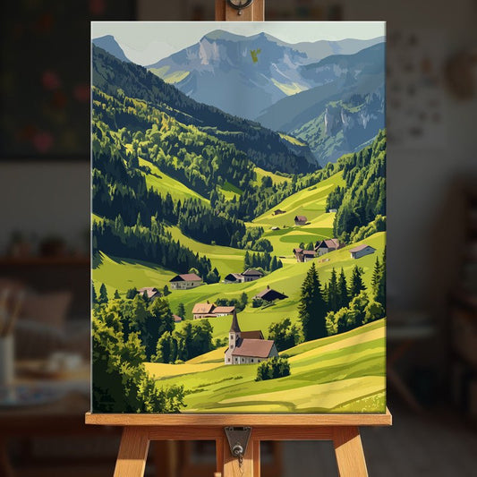 Paint by numbers - Peak Journey - MyArt