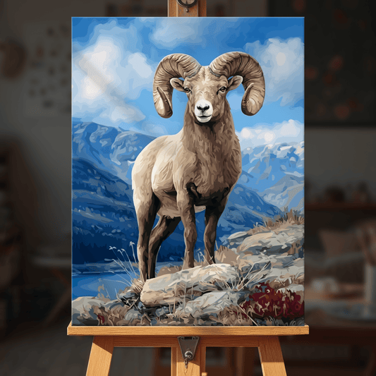 Paint by numbers - Peak Ram - MyArt