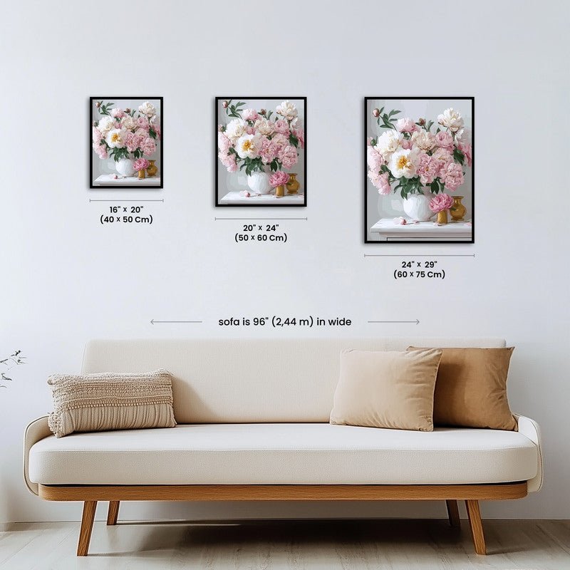 Paint by numbers - Peony Delight - MyArt