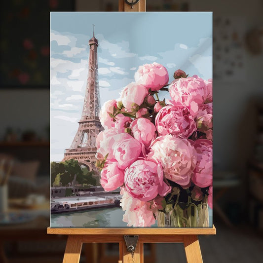 Paint by numbers - Peony Morning - MyArt