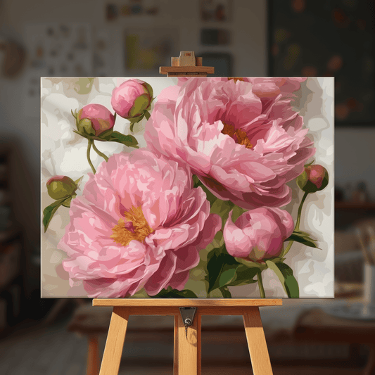Paint by numbers - Peony Bloom - MyArt