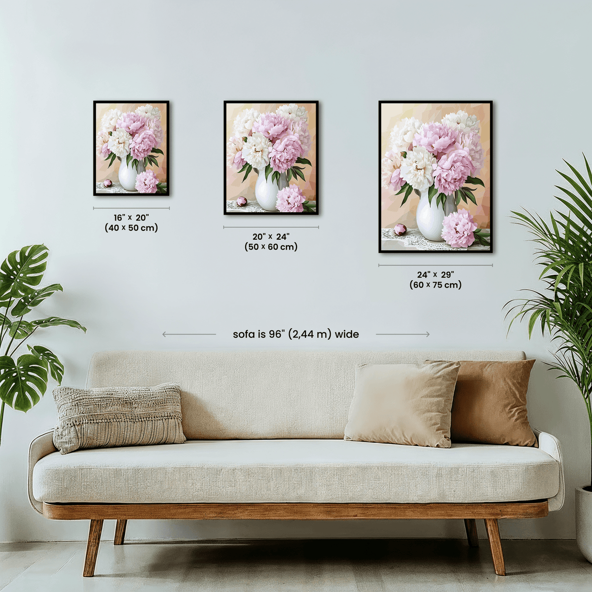 Paint by numbers - Peony Bouquet - MyArt