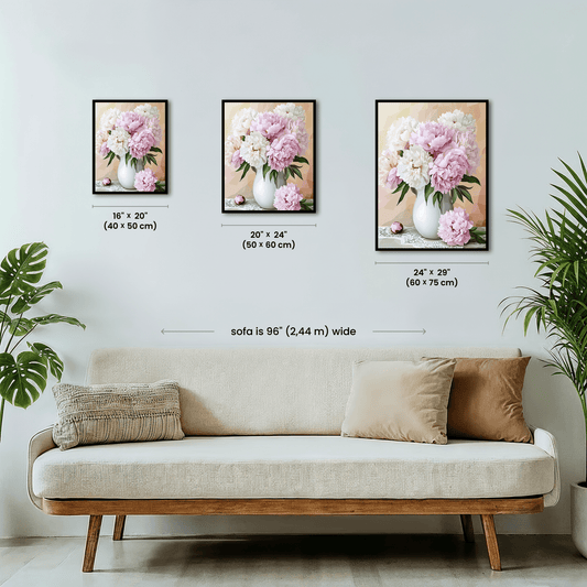Paint by numbers - Peony Bouquet - MyArt