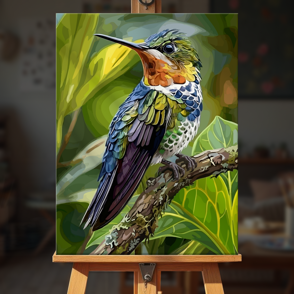 Perched Hummer
