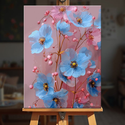 Paint by numbers - Petal Prelude - MyArt