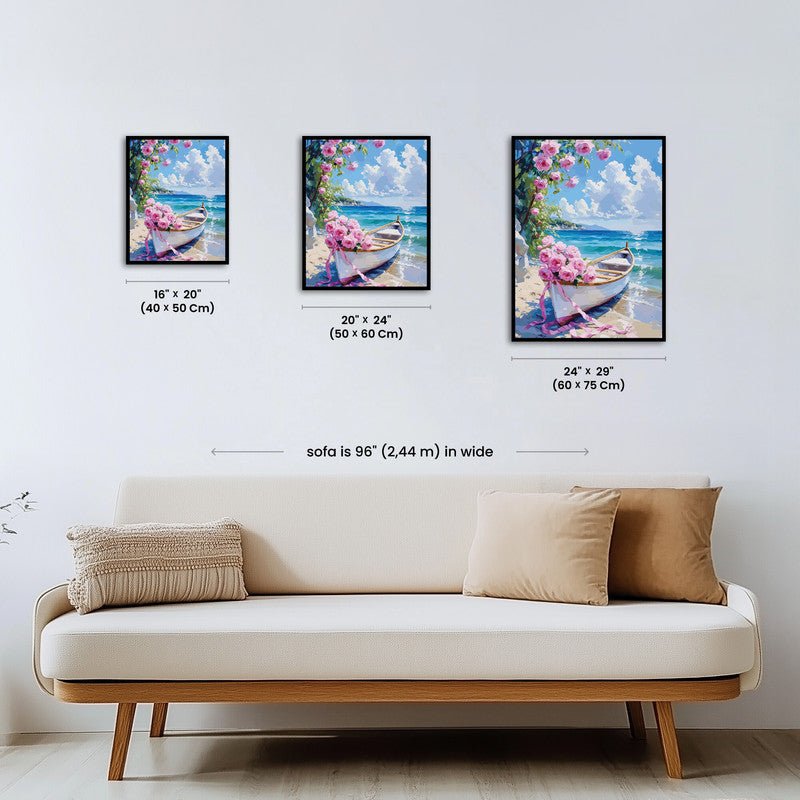 Paint by numbers - Petal Shore - MyArt