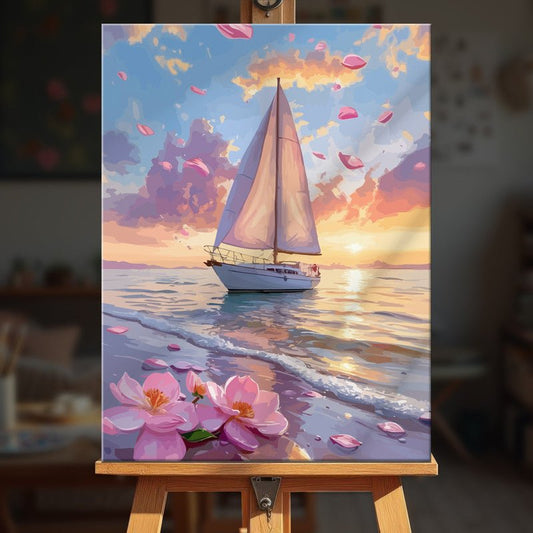 Paint by numbers - Petal Voyage - MyArt