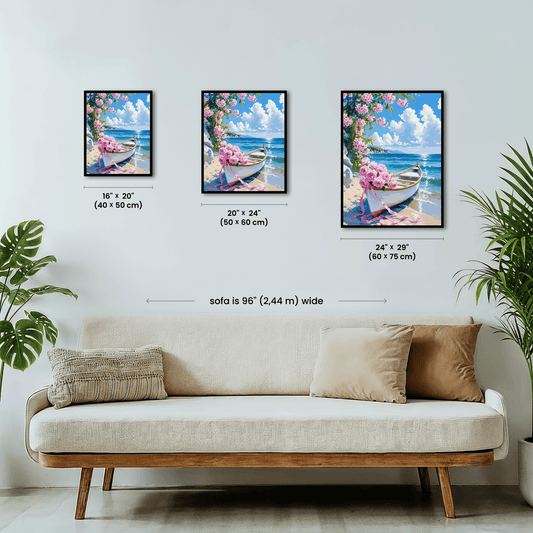 Paint by numbers - Petal Shore - MyArt