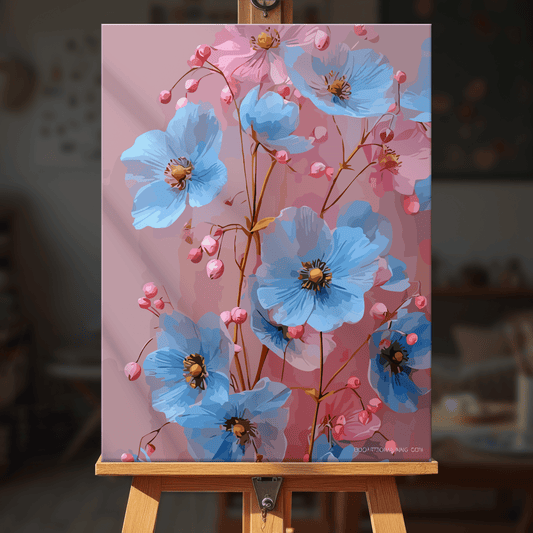 Paint by numbers - Petal Prelude - MyArt