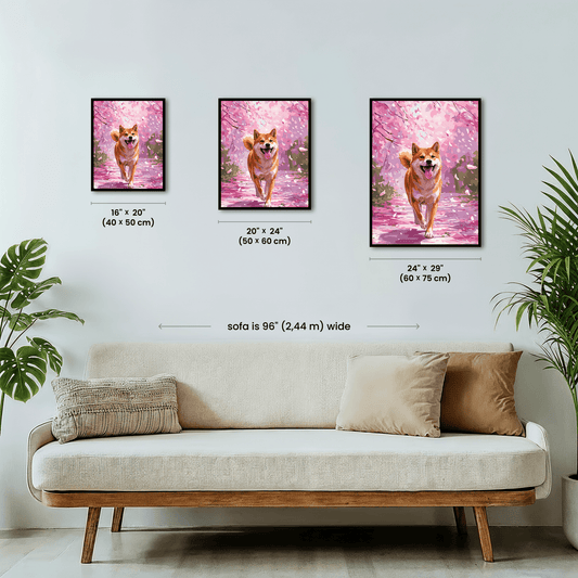 Paint by numbers - Petal Runner - MyArt