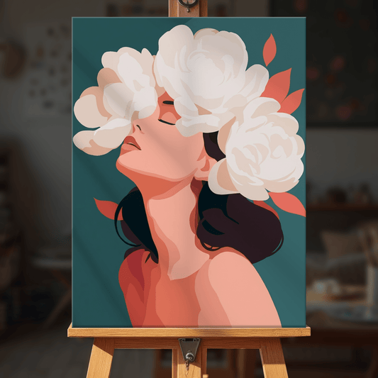 Paint by numbers - Petal Veil - MyArt