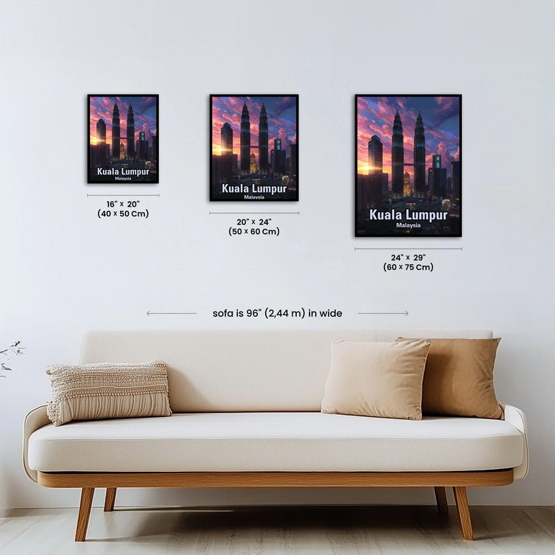Paint by numbers - Petronas Night - MyArt