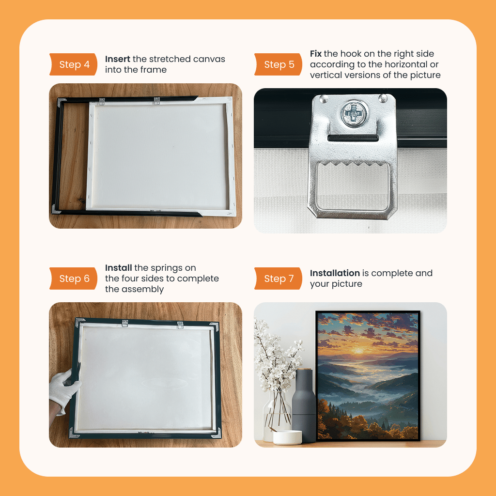 Paint by numbers - Picture Frame 16"x20" (40x50cm) - MyArt