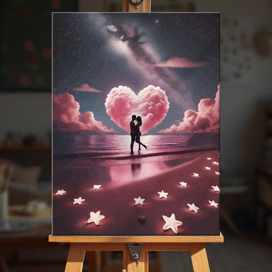 Paint by numbers - Pink Horizon - MyArt