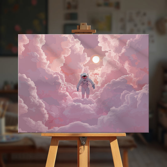 Paint by numbers - Pink Orbit - MyArt