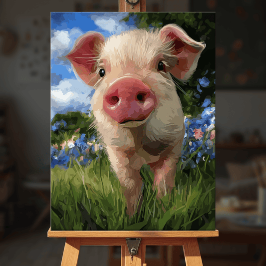 Paint by numbers - Pink Snout - MyArt
