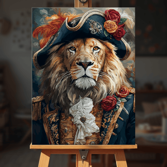 Paint by numbers - Pirate Lion - MyArt