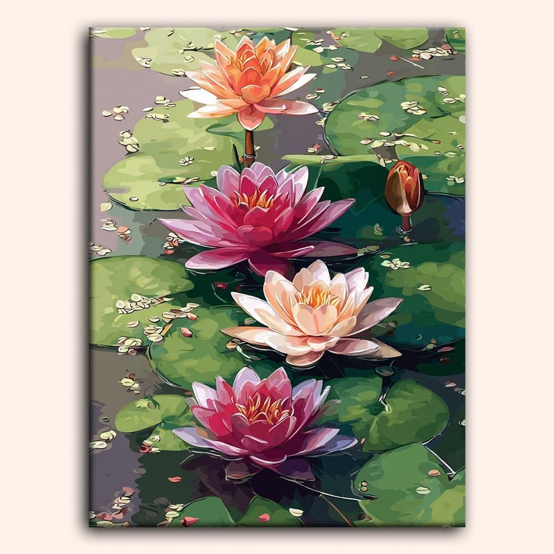 Paint by numbers - Poetic Petals - MyArt