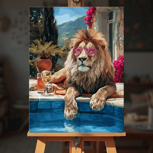 Paint by numbers - Pool King - MyArt