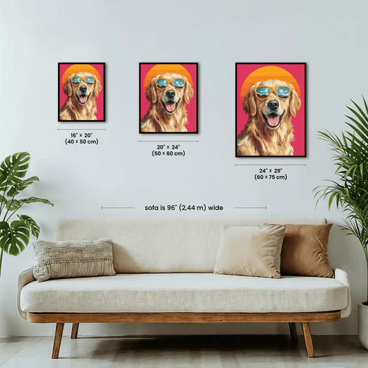 Paint by numbers - Pop Retriever - MyArt