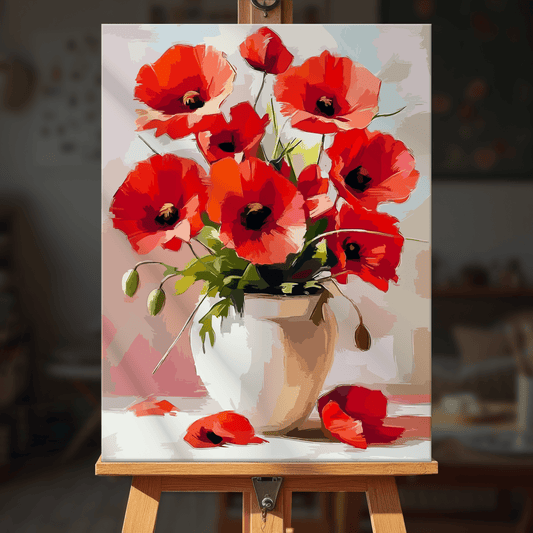 Paint by numbers - Poppy Charm - MyArt