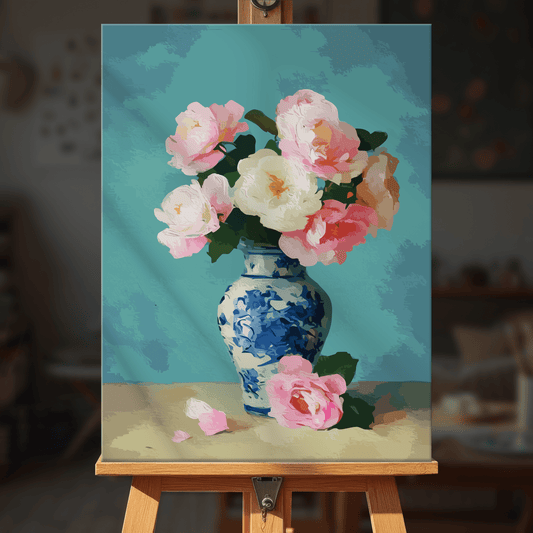 Paint by numbers - Porcelain Bloom - MyArt