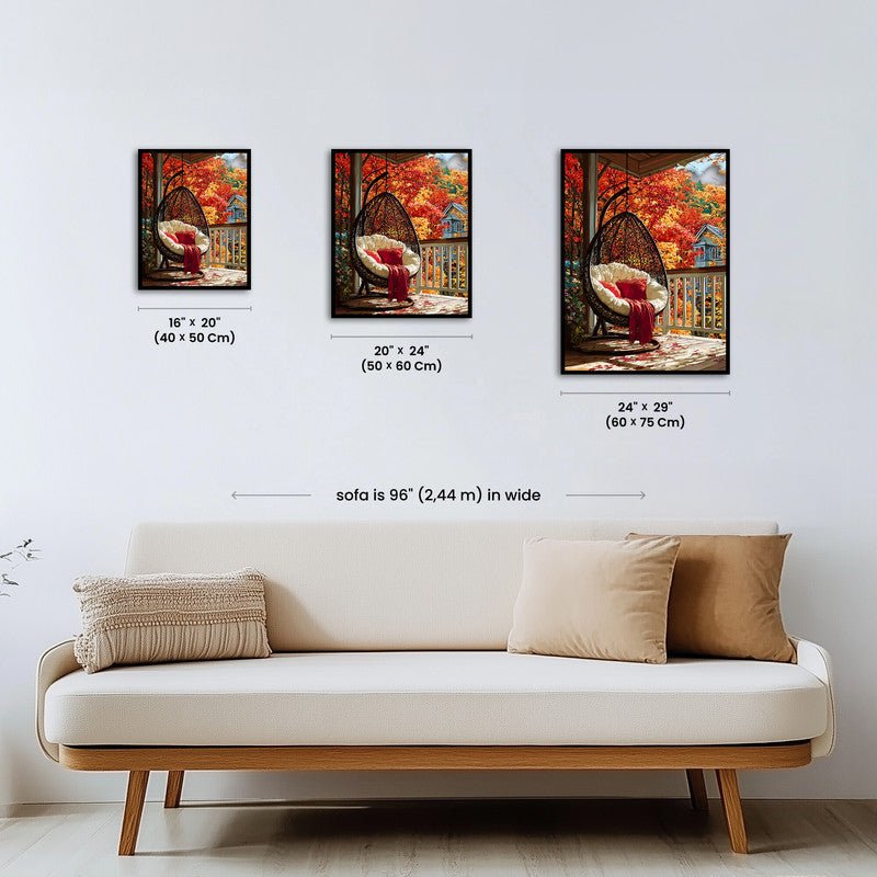 Paint by numbers - Porch Autumn - MyArt