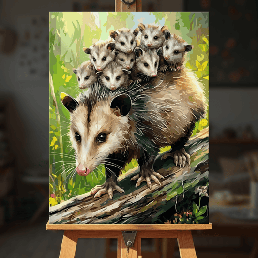 Paint by numbers - Pouch Brigade - MyArt