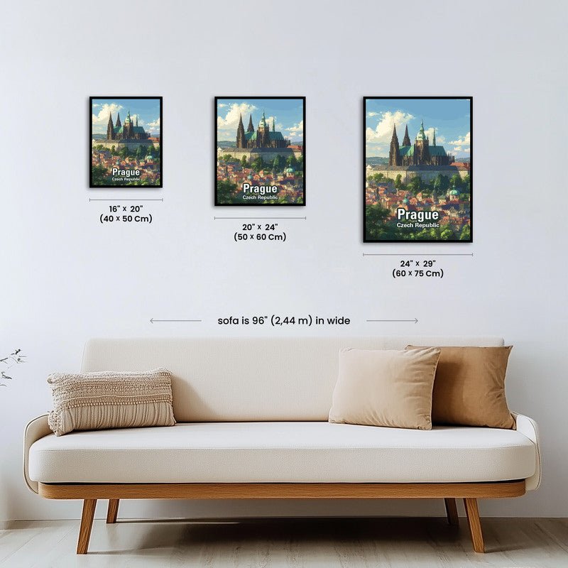 Paint by numbers - Prague Castle - MyArt