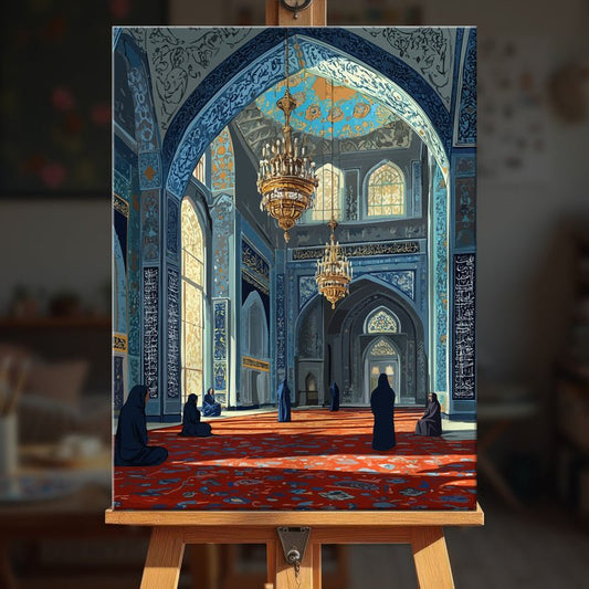 Paint by numbers - Prayer Hall - MyArt