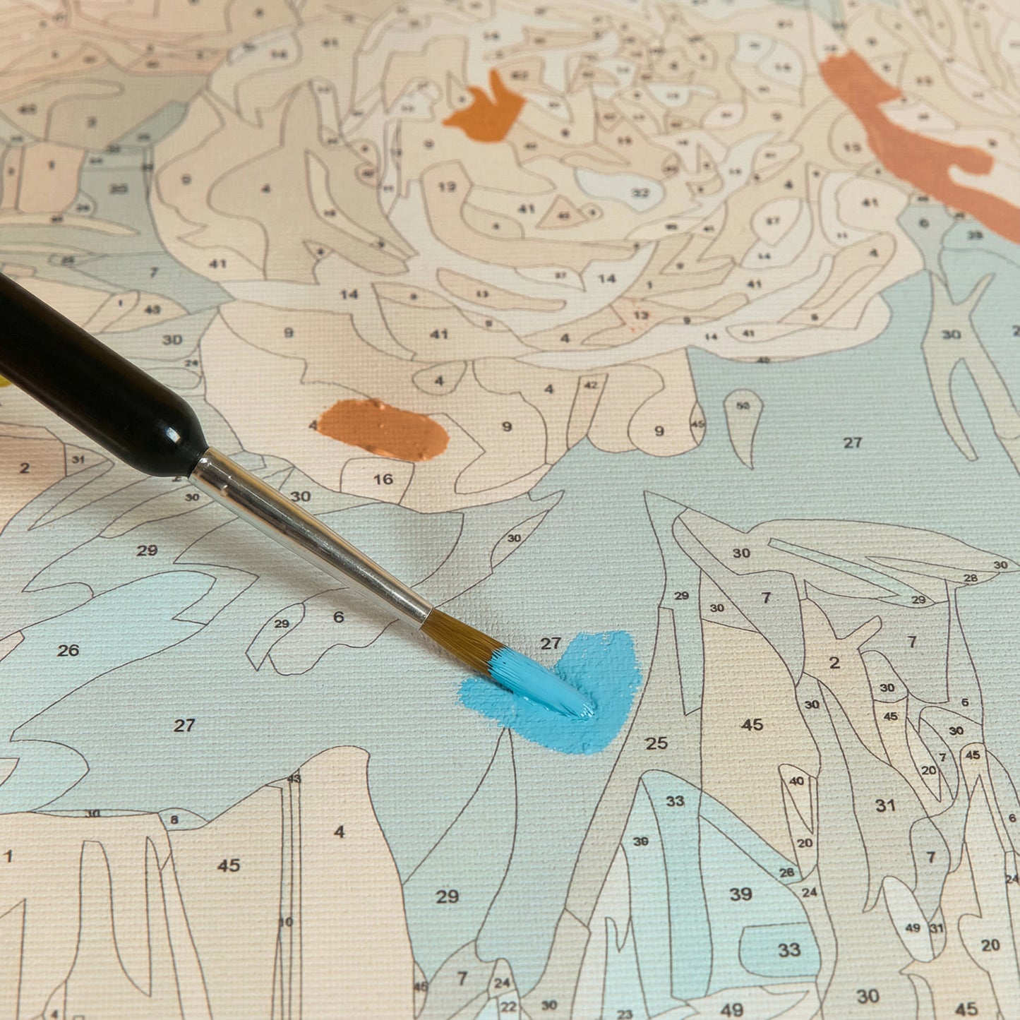 Premium Black Brushes (Set of 10)