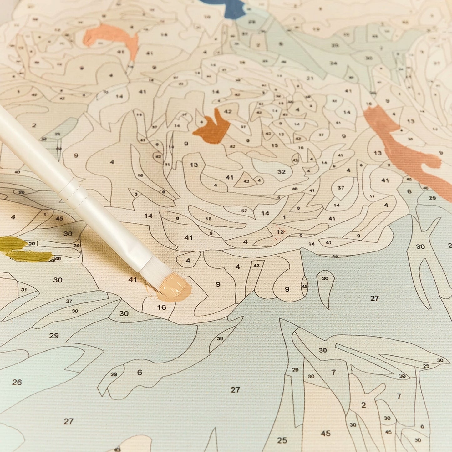 Premium White Brushes (Set of 6)