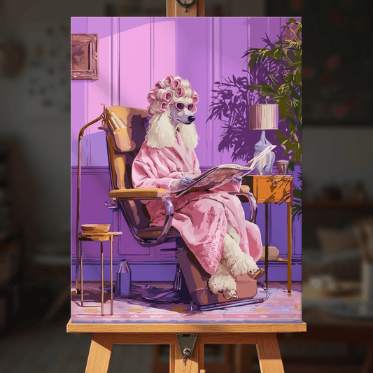 Paint by numbers - Princess Poodle - MyArt