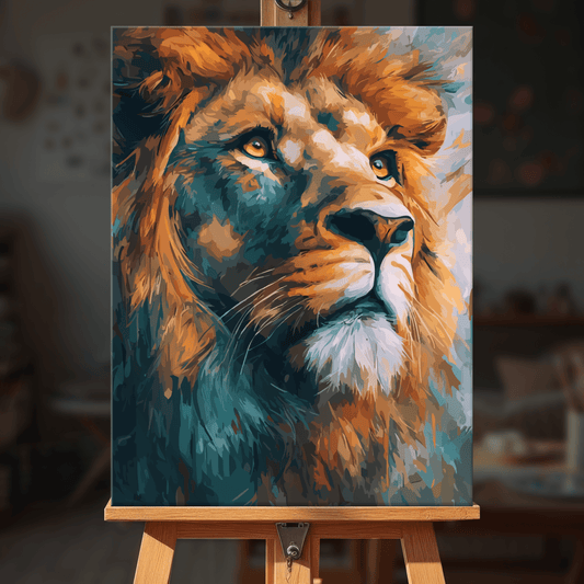 Paint by numbers - Proud Lion - MyArt