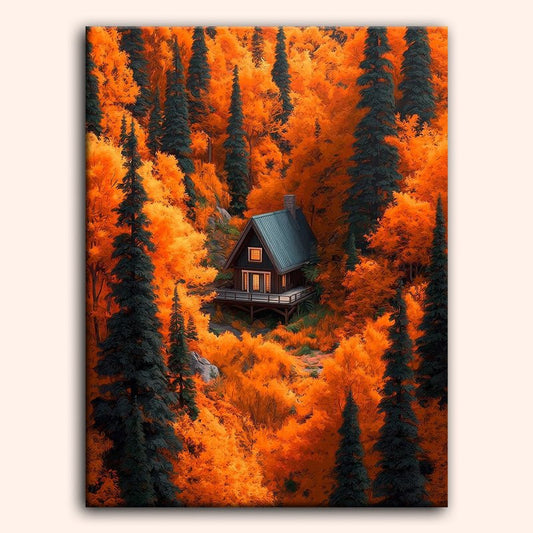 Paint by numbers - Pumpkin Farm - MyArt